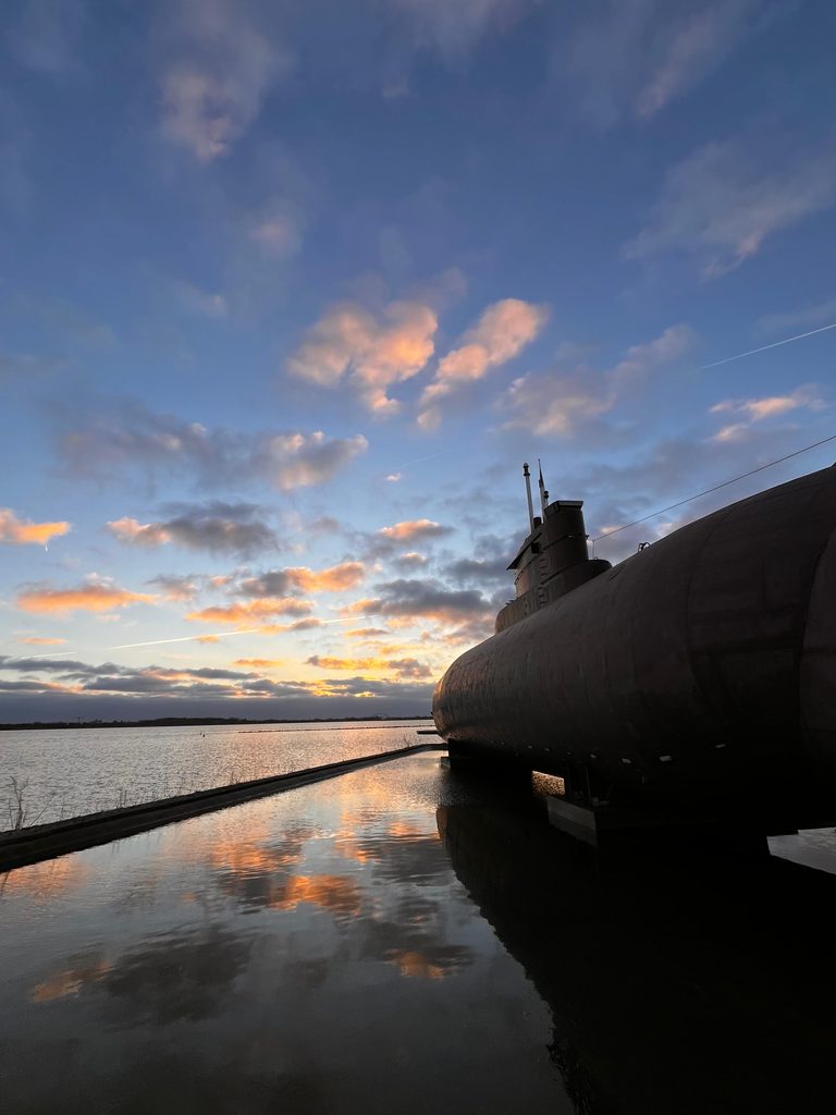 Wahrzeichen von Burgstaaken das U-Boot U11